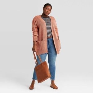 Universal thread Women's‎ Cardigan  color coral XL